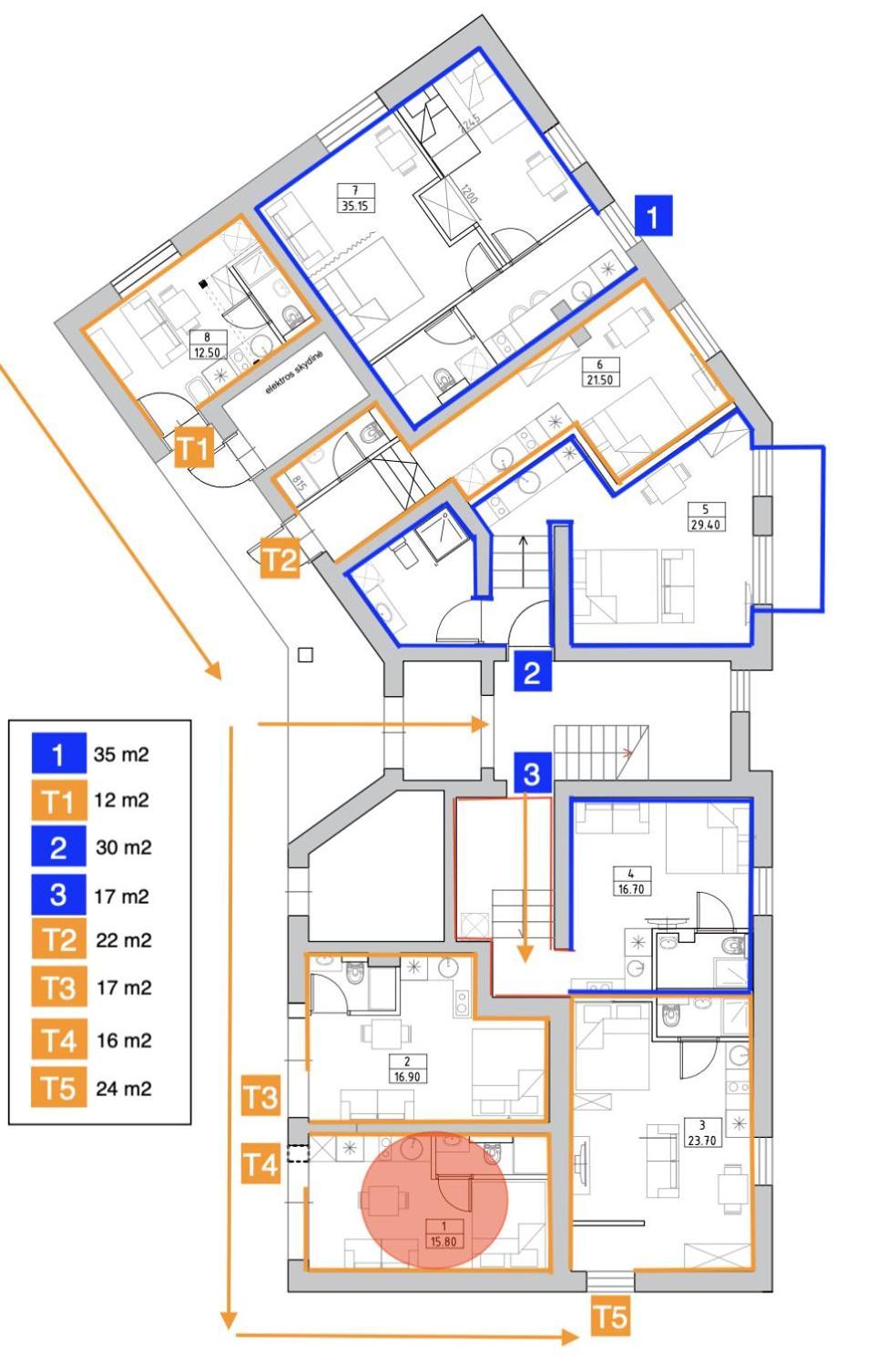 קלייפדה Tilzes Studio Apartaments, Self Check-In, Free Parking, Comfort חדר תמונה