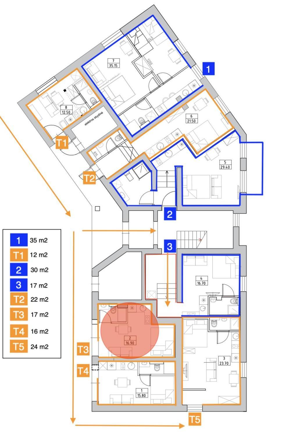 קלייפדה Tilzes Studio Apartaments, Self Check-In, Free Parking, Comfort חדר תמונה
